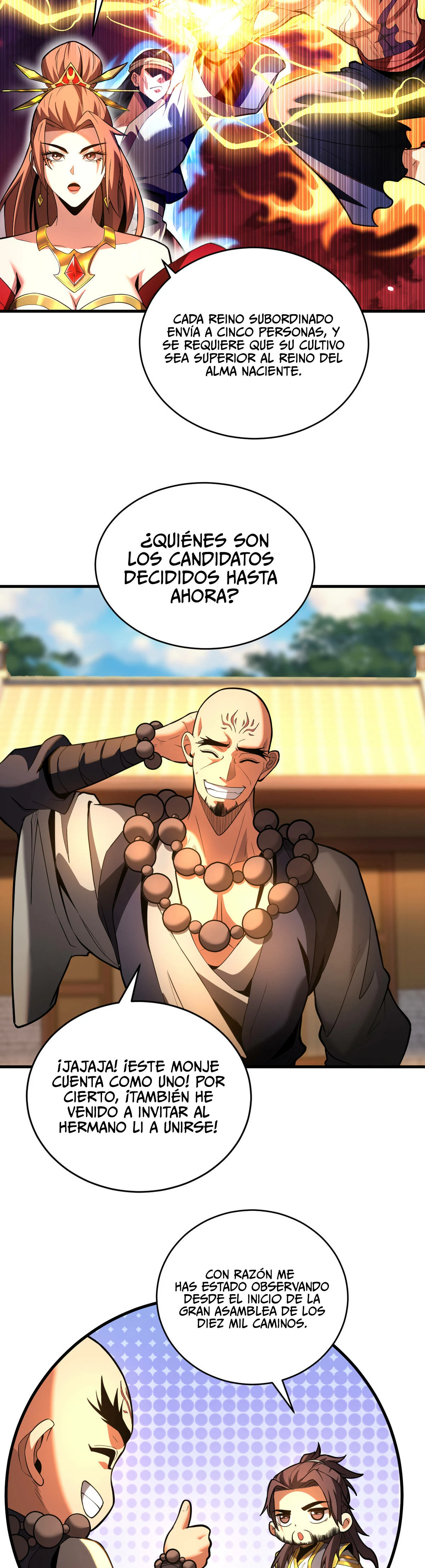 Mientras mis discípulas se matan, yo me relajo! > Capitulo 73 > Page 131